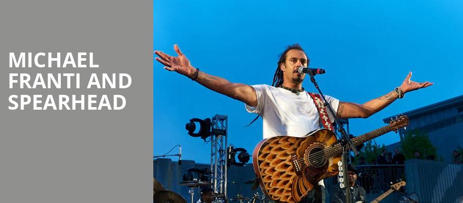 Michael Franti and Spearhead, Greenfield Lake Amphitheater, Wilmington