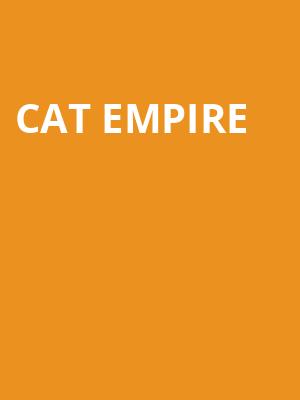 Cat Empire, Greenfield Lake Amphitheater, Wilmington