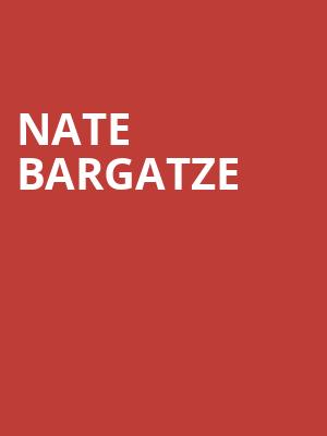 Nate Bargatze, Live Oak Bank Pavilion, Wilmington