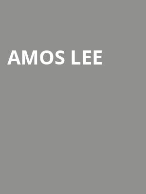 Amos Lee, Greenfield Lake Amphitheater, Wilmington
